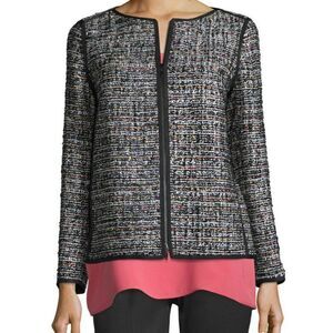 Lafayette 148 Tweed Blazer Jacket Petite